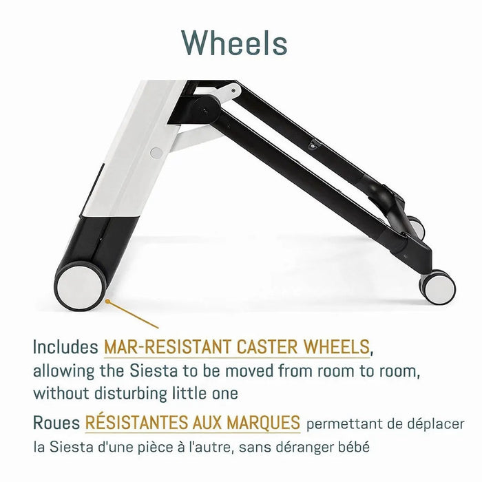 Peg Perego Siesta High Chair – Luxury Reclining High Chair Made in Italy