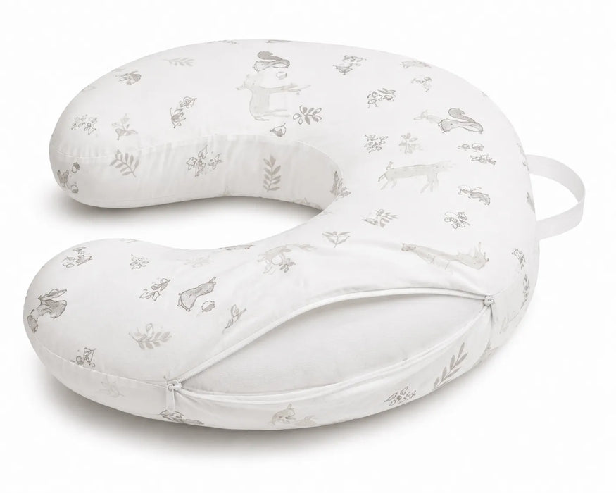 Perlimpinpin® Nursing Pillow Cover | Woodland Print