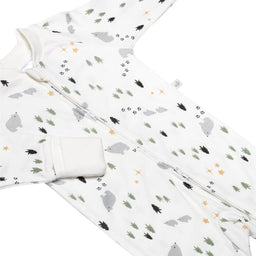 Perlimpinpin - PerlimPinPin 1 Piece Baby Bamboo Pyjama - Bears
