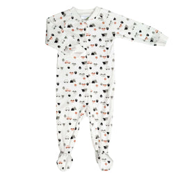 Perlimpinpin - Perlimpinpin 1 Piece Baby Bamboo Pyjama - Cars