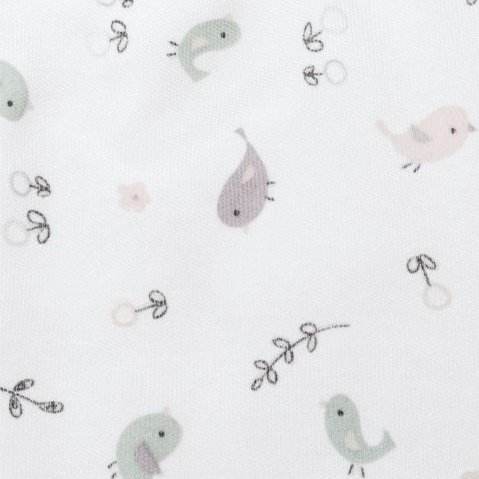 Perlimpinpin - Perlimpinpin 1 Piece Bamboo Baby Pyjama - Birds