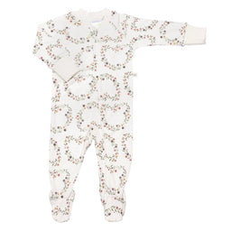 Perlimpinpin - Perlimpinpin 1 Piece Bamboo Baby Pyjama - Hearts