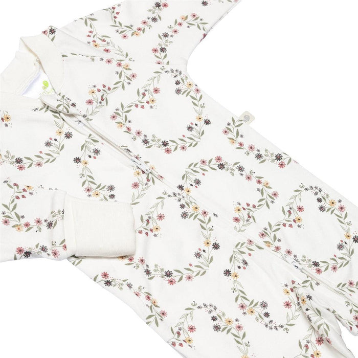 Perlimpinpin - Perlimpinpin 1 Piece Bamboo Baby Pyjama - Hearts