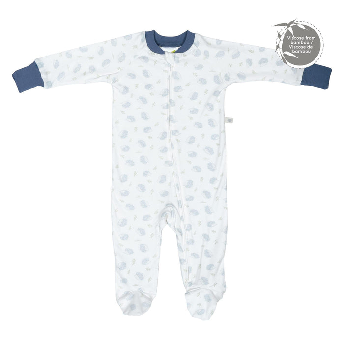 Perlimpinpin - Perlimpinpin 1 Piece Bamboo Baby Pyjama - Porcupines
