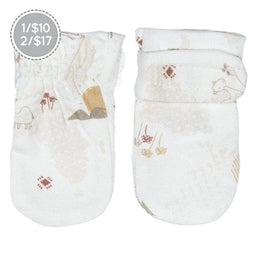 Perlimpinpin - Perlimpinpin Baby Bamboo Anti-Scratch Mittens
