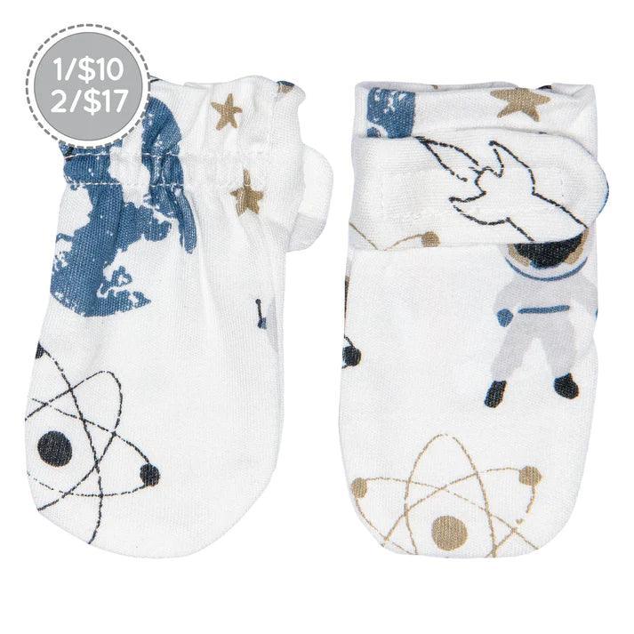 Perlimpinpin - Perlimpinpin Baby Bamboo Anti-Scratch Mittens