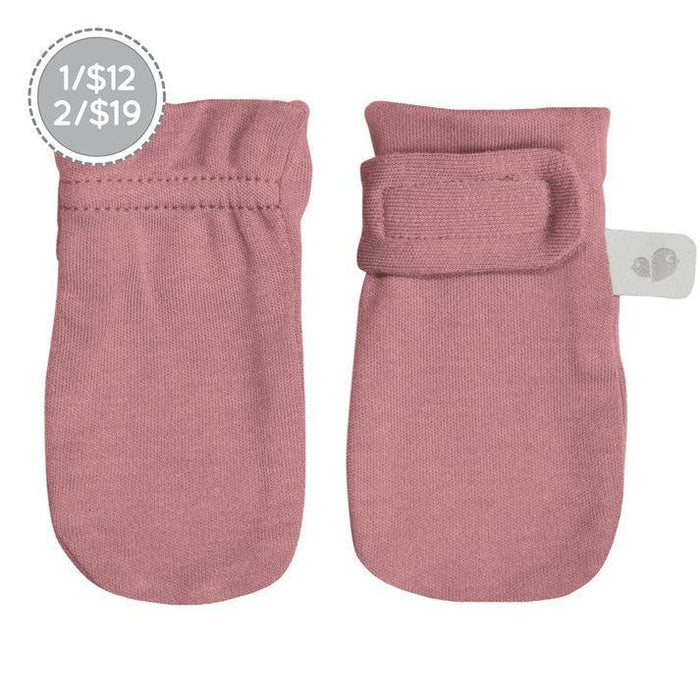 Perlimpinpin - Perlimpinpin Bamboo Baby Anti-Scratch Mittens - Plain Colors