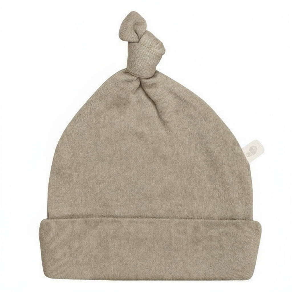 Perlimpinpin - Perlimpinpin Bamboo Baby Knotted Hat - Plain Color