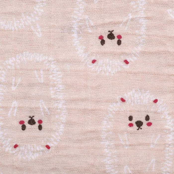 Perlimpinpin - Perlimpinpin Cotton Muslin Baby Swaddle Blanket - Hedgehogs