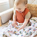 Perlimpinpin - Perlimpinpin Cotton Muslin Swaddle Baby Blankets - Cars