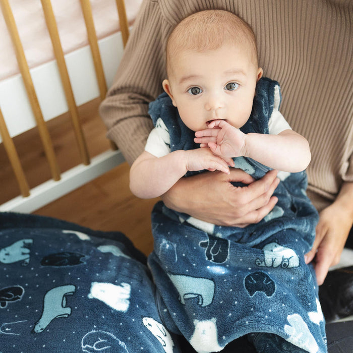 Perlimpinpin - Perlimpinpin Eco-Friendly Soft Plush Baby Blanket