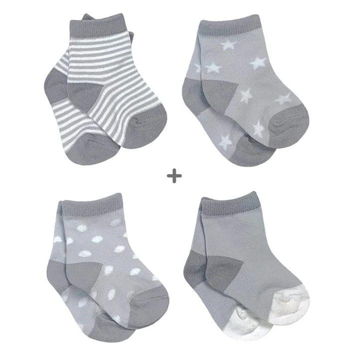 Perlimpinpin - Perlimpinpin Infant & Baby Sock Set (4 Pairs) - 0-6m