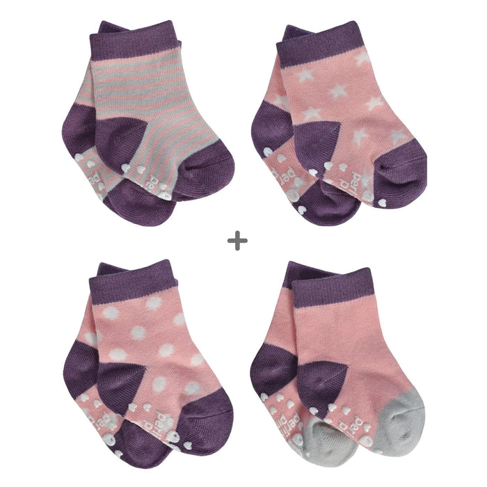 Perlimpinpin - Perlimpinpin Infant & Baby Sock Set (4 Pairs) - 0-6m