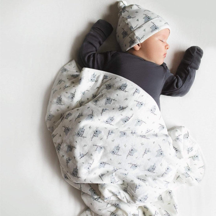 Perlimpinpin - Perlimpinpin Soft Bamboo Baby Nightgown - Newborn