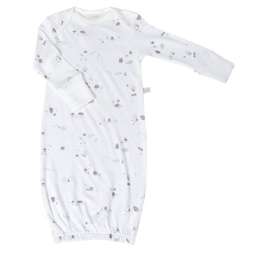 Perlimpinpin - Perlimpinpin Soft Bamboo Baby Nightgown - Newborn