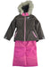Perlimpinpin - Perlimpinpin Toddler & Big Girls Snow Suit - Coral Textured (Sizes 2, 3, 3x, 4, 6x & 12)