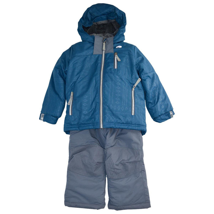 Perlimpinpin - Perlimpinpin Toddler & Boys Snow Suit - Denim Aztec (Sizes 2, 3x & 6x)