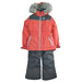 Perlimpinpin - Perlimpinpin Toddler & Girls Snow Suit - Langoustine Textured (Sizes 4, 5 & 6)