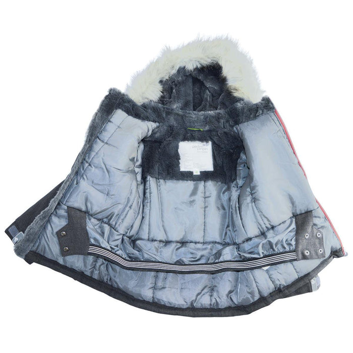 Perlimpinpin - Perlimpinpin Toddler Girls Snow Suit - Khaki Textured (Sizes 2 & 4)