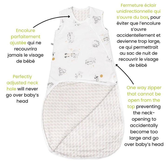 Perlimpinpin - Perlimpinpin Woven Cotton Sleep Sack (2 TOG)