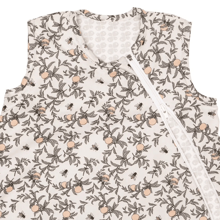 Perlimpinpin - Perlimpinpin Woven Cotton Sleep Sack (2 TOG) - Solange Pilote - Abeilles