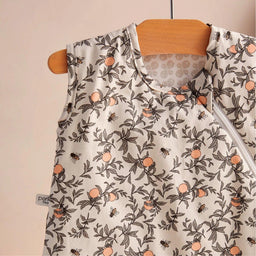 Perlimpinpin - Perlimpinpin Woven Cotton Sleep Sack (2 TOG) - Solange Pilote - Abeilles