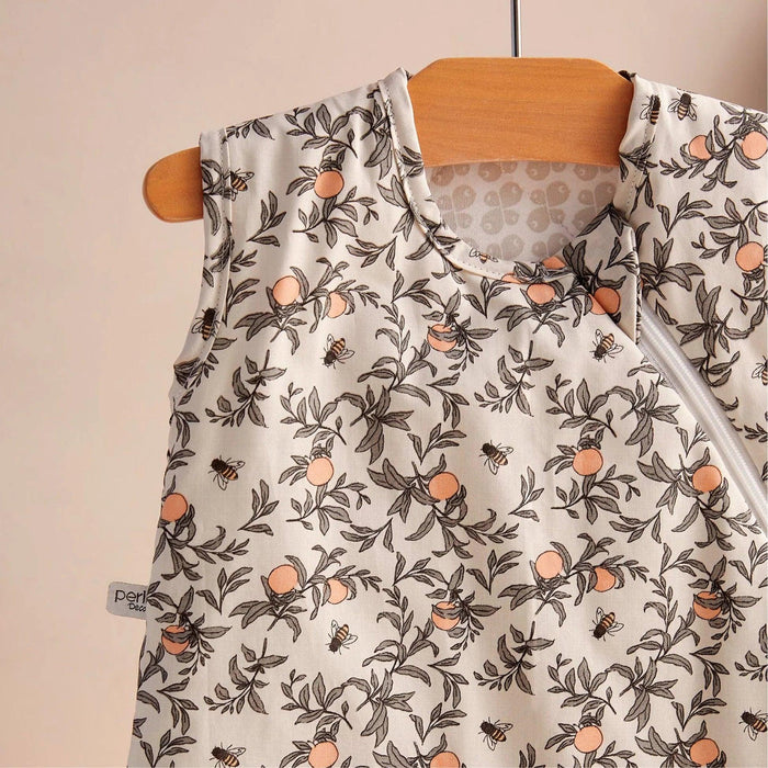 Perlimpinpin - Perlimpinpin Woven Cotton Sleep Sack (2 TOG) - Solange Pilote - Abeilles