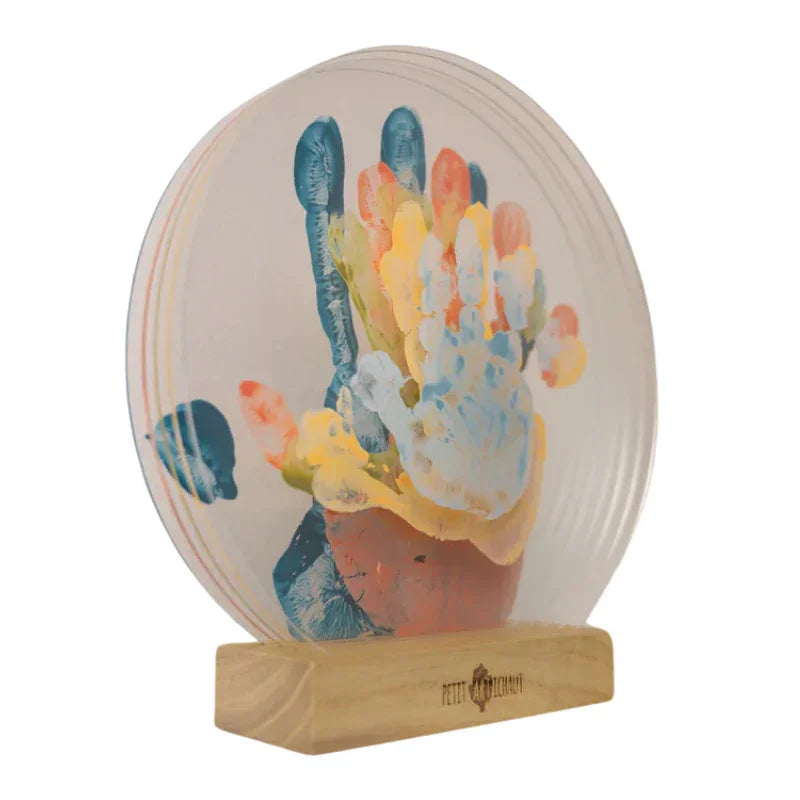 Petit Artichaut® - Petit Artichaut® Family Colors – Interactive Wooden Figurine Painting Kit