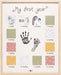 Petit Artichaut® - Petit Artichaut® My First Year – Wooden Milestone Frame