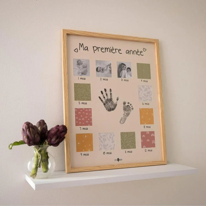 Petit Artichaut® - Petit Artichaut® My First Year – Wooden Milestone Frame