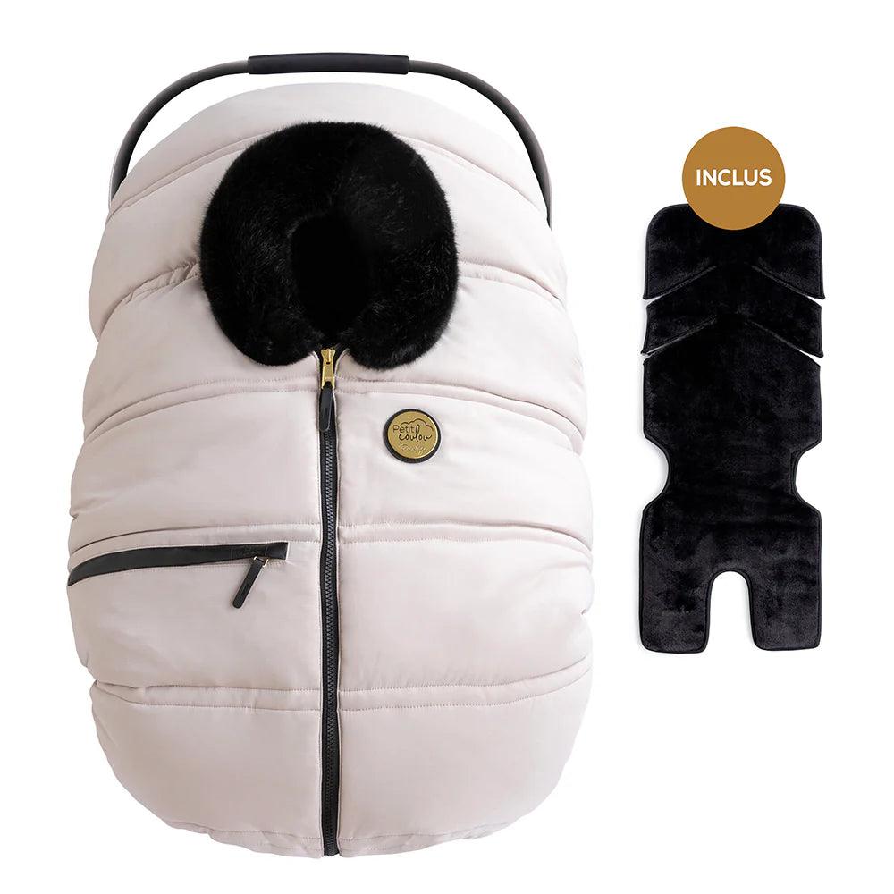 Petit Coulou® - Petit Coulou 3 Seasons Car Seat Cover & Insulated Backing - Luxury / Prestige Collection