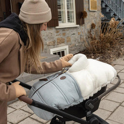 Petit Coulou® - Petit Coulou 3 Seasons Car Seat Cover - Sherpa Collection - Banff