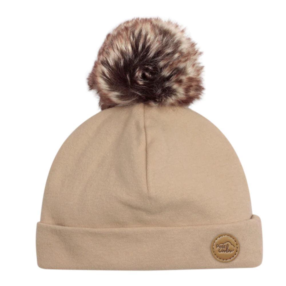 Petit Coulou® - Petit Coulou Baby Mid-Season Pom-pom Beanies - Organic Cotton