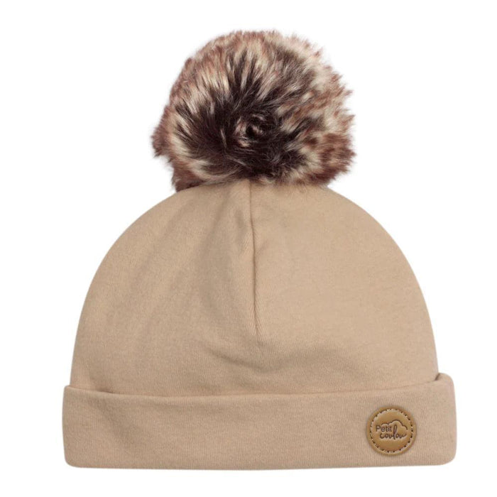 Petit Coulou® - Petit Coulou Baby Mid-Season Pom-pom Beanies - Organic Cotton