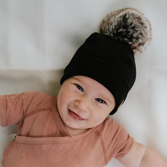Petit Coulou® - Petit Coulou Baby Mid-Season Pom-pom Beanies - Organic Cotton