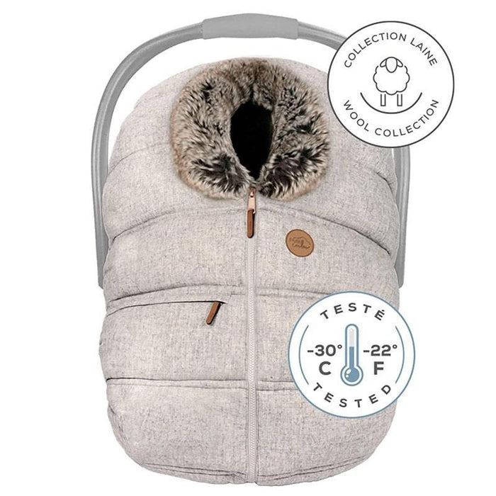 Petit Coulou® - Petit Coulou Baby Winter Car Seat Cover - Classic & Wool Collections