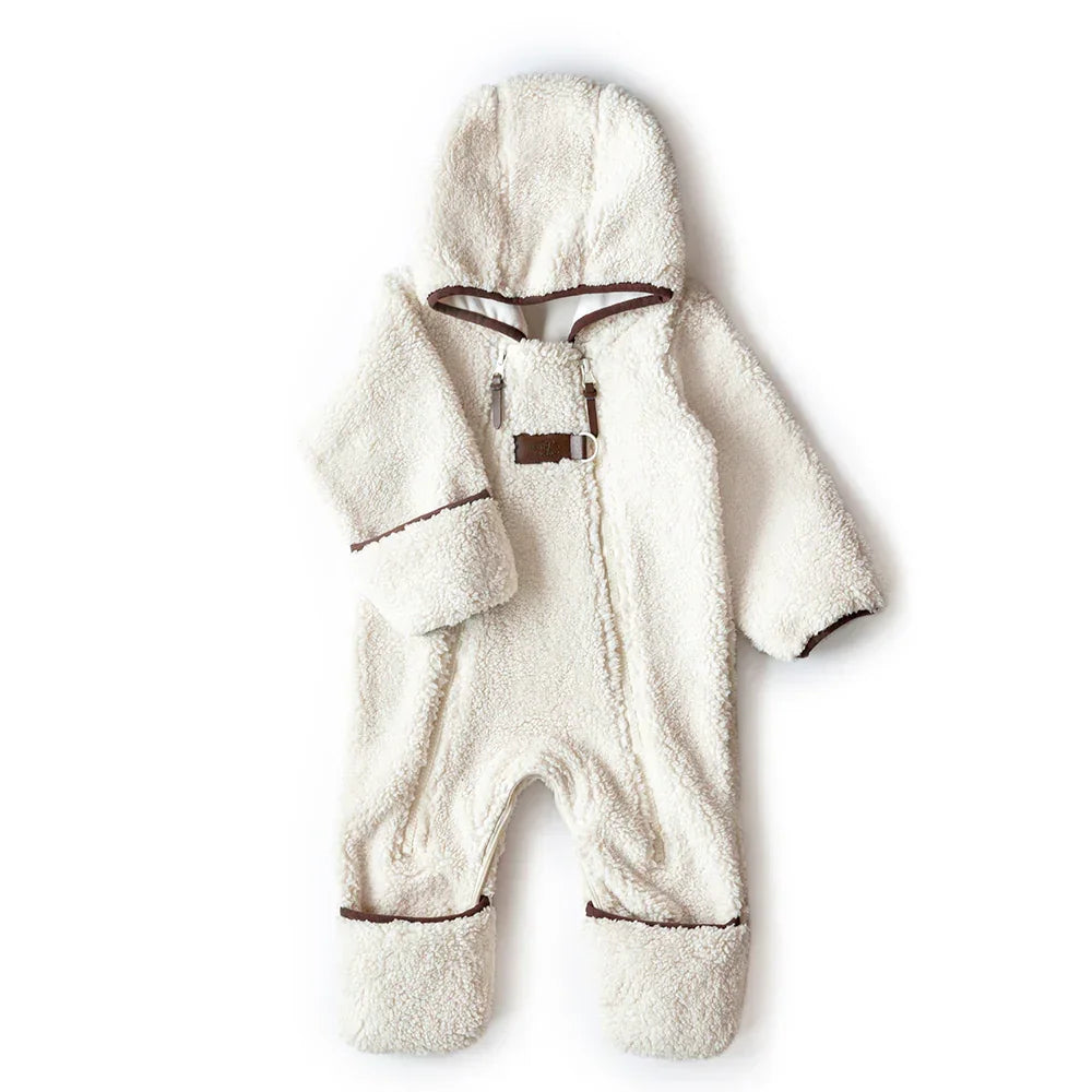 Petit Coulou® - Petit Coulou Sherpa One-Piece Fall/Winter Jumpsuit (6-18m)