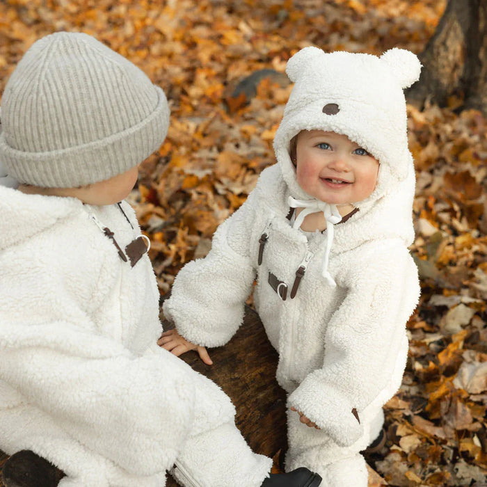 Petit Coulou® - Petit Coulou Sherpa One-Piece Fall/Winter Jumpsuit (6-18m)