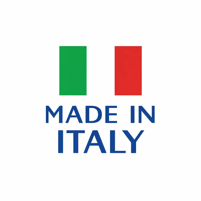 Petite Abeille Made in Italy icon featuring the Italian flag and blue text on a white background.