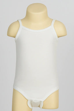 Petite Abeille® - Petite Abeille Girls’ Sleeveless Diaper Vest – Made in Italy