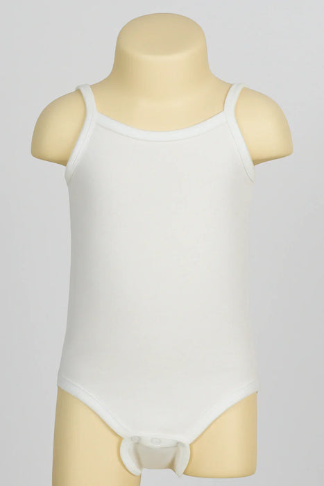 Petite Abeille® - Petite Abeille Girls’ Sleeveless Diaper Vest – Made in Italy