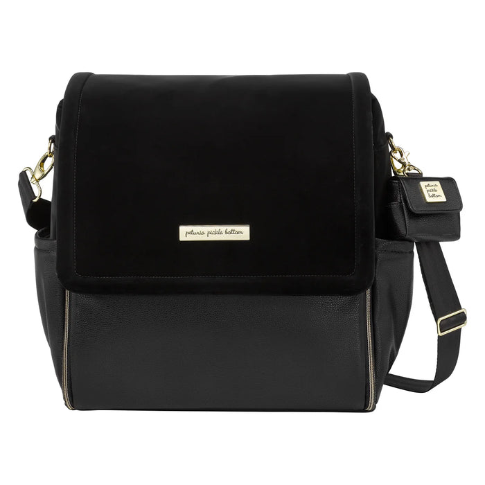 Petunia Pickle Bottom Boxy Backpack Diaper Bag Black