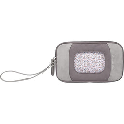 Petunia Pickle Bottom® - Petunia Pickle Bottom At-the-Ready Wipes Wristlet Case - Pewter