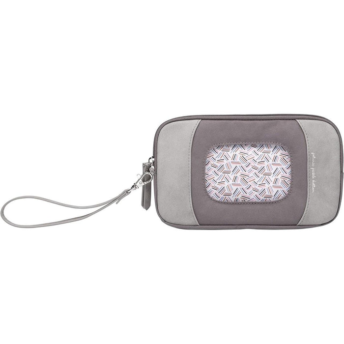 Petunia Pickle Bottom® - Petunia Pickle Bottom At-the-Ready Wipes Wristlet Case - Pewter