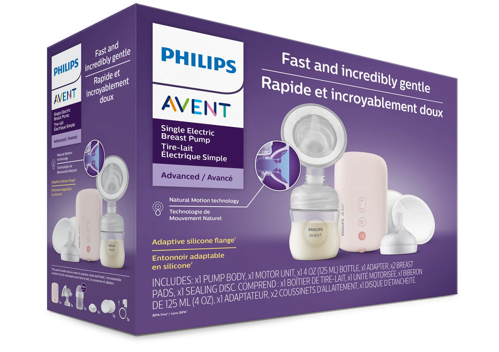 Philips Avent® Single Electric Breast Pump Advanced – Natural Motion Technology