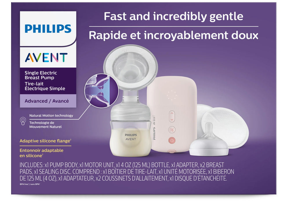 Philips Avent® Single Electric Breast Pump Advanced – Natural Motion Technology