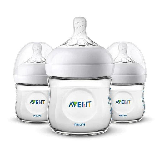 Philips Avent® - Philips Avent Natural Baby Bottles Wide Neck 4oz / 120ml - 3 Pack