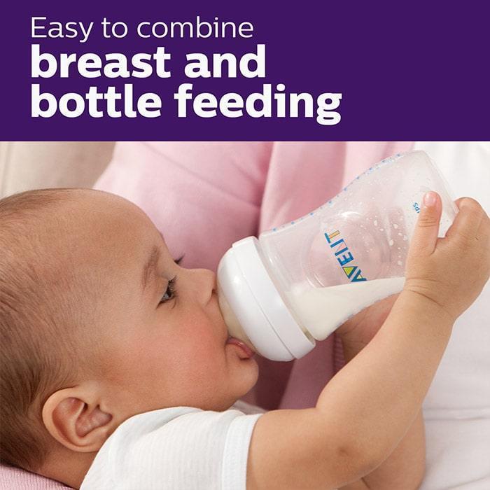 Philips Avent® - Philips Avent Natural Baby Bottles Wide Neck 9oz/265ml - 3 Pack