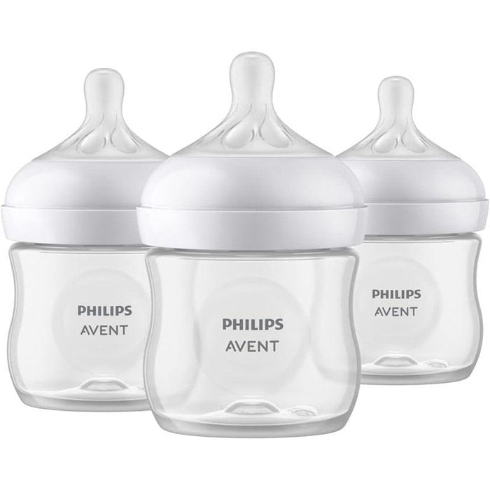 Philips Avent® - Philips Avent Natural Response Baby Bottles 4oz/125ml - Clear - 3 pack