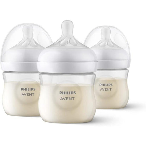 Philips Avent® - Philips Avent Natural Response Baby Bottles 4oz/125ml - Clear - 3 pack